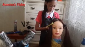 АСМР. Прическа ??♀️ ASMR. A hairstyle.