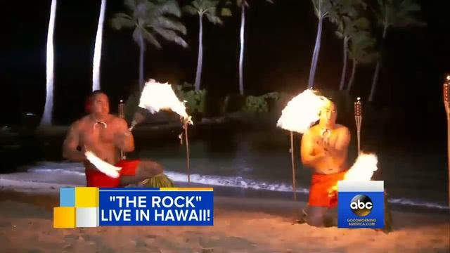 The Rock Tribal Dance on GMA смотреть онлайн