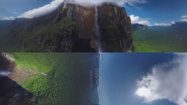 360°, Angel Falls, Venezuela. Part I. Aerial 8K video смотреть онлайн