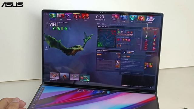 ASUS ZenBook Pro Duo 14 2022 en Perú: Gaming Test: Dota 2, Destiny 2, Star Craft 2 (Core i7 12° Gen смотреть онлайн