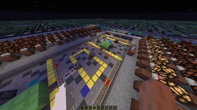 Квантовый процессор - работа ночью (Minecraft) смотреть онлайн