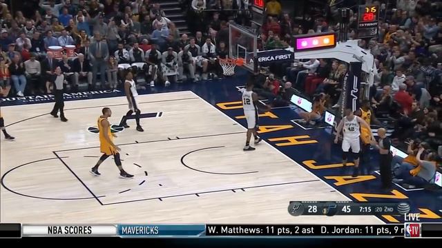 Davis Bertans 8 pts vs. Jazz - December 4, 2018 смотреть онлайн