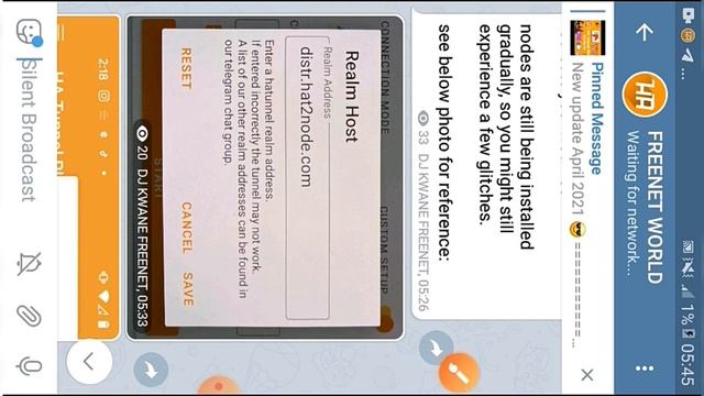 How to connect on ha tunnel. New updated app new realm host. смотреть онлайн