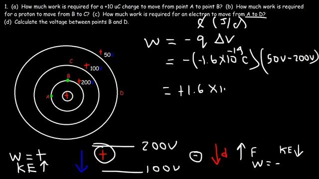 Equipotential Lines & Surfaces, Electric Field, Work & Voltage - Physics смотреть онлайн