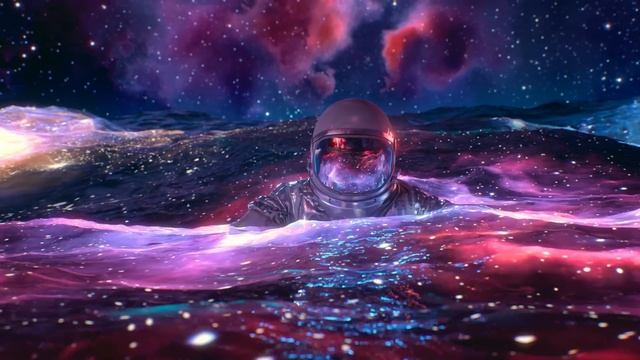 Floating In Space - 8 Hours - 4K Ultra HD смотреть онлайн
