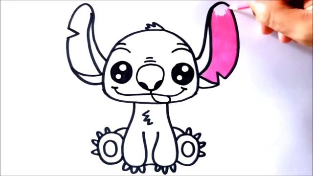 HOW TO DRAW STITCH FROM LILO AND STITCH смотреть онлайн