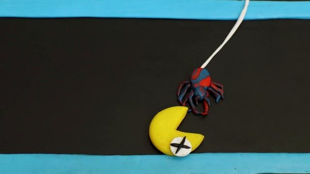 PAC-MAN take revenge #8 (Pacman VS Ghosts Giant) | Game Pacman Stopmotion смотреть онлайн