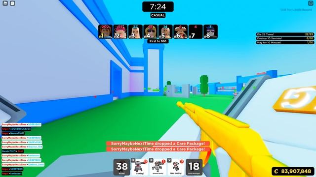 469 Kills on Bridge 2021 | Roblox Big Paintball смотреть онлайн