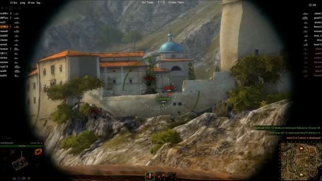 Radeon HD 7750 - World Of Tanks Gameplay