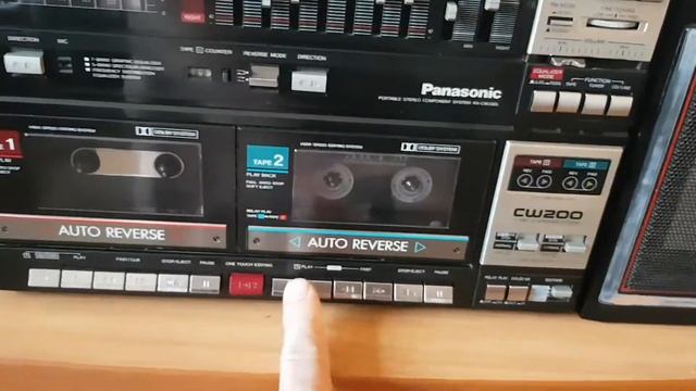 Panasonic RX-CW200 ЗВУК обзор смотреть онлайн