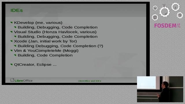 FOSDEM 2017: LibreOffice and your IDE - gbuild, json and other buzzwords смотреть онлайн