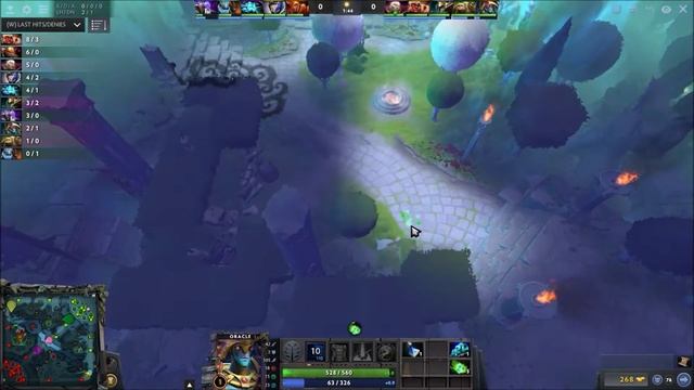 How to counter Dark Seer with Oracle in the early game || Dota 2 смотреть онлайн