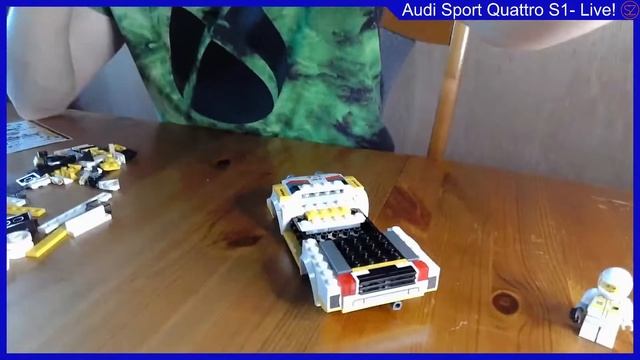 Live building: LEGO Speed Champions Audi Sport Quattro S1! (76897) смотреть онлайн