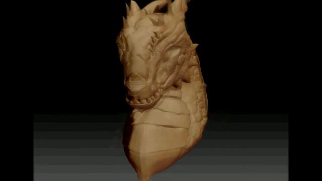 Dragon- ZBrush 4R5 смотреть онлайн