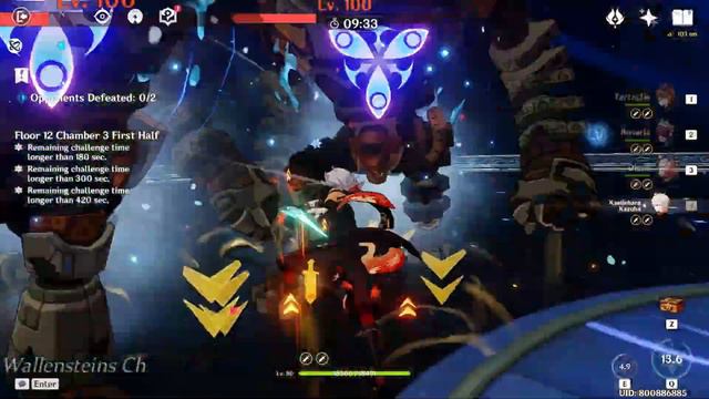 FROZEN POLAR STAR CHILDE With 100% CRIT RATE смотреть онлайн