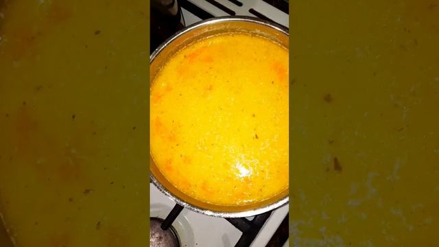 Рецепт очень вкусного сырного супа #влог #еда #едимдома #рецепты #домашняякухня #обед #мукбанг