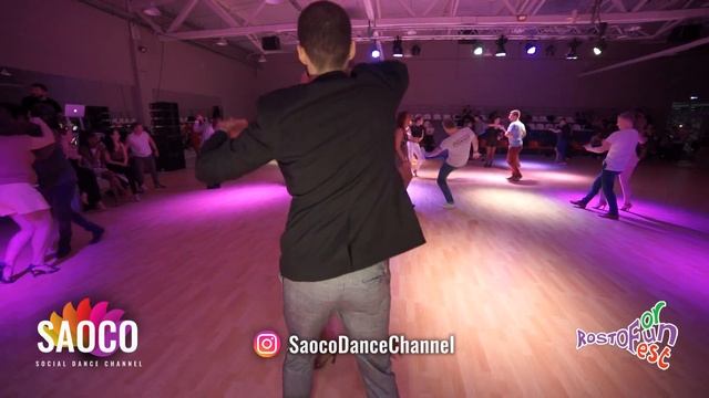 Samuel Funflow and Sophia Adalis Salsa Dancing at Rostov For Fun Fest 2018, Sunday 04.11.2018 (SC) смотреть онлайн