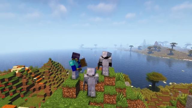 100 Players Simulate Earth in Minecraft Hardcore... смотреть онлайн