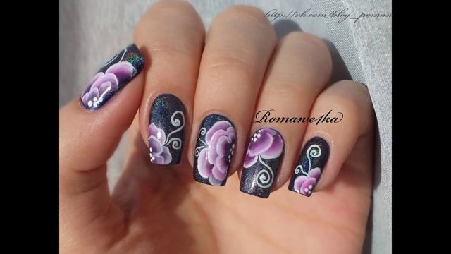 Модные цвета маникюра - 2019 - Мода - Стиль / Flower Manicure смотреть онлайн