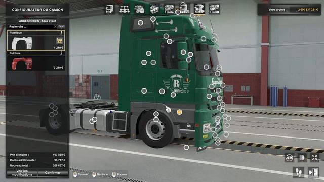 [ ETS 2 1.45 ] ACTROS MP3 BY DOTEC | UPDATE смотреть онлайн