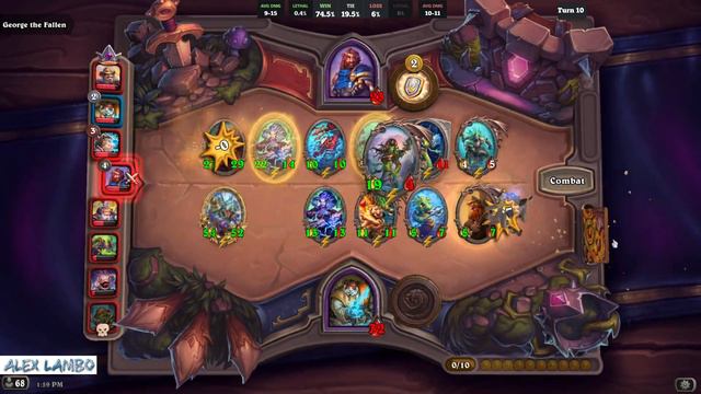 Health Hacks : "Copy The Health of the Highest Minion" - Hearthstone Battlegrounds | AlexLambo смотреть онлайн