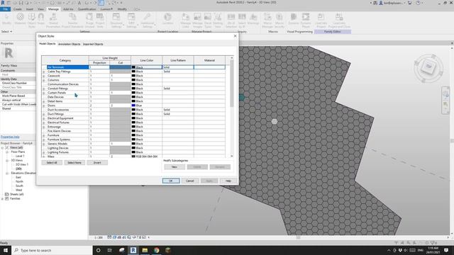 Everyday Revit (Day 311) - Hexagon Carpet Tile 2.0