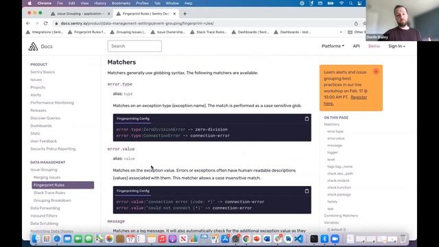 Setting custom fingerprints to reduce noise смотреть онлайн