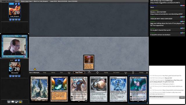 MTGO Modern with Dice Factory! смотреть онлайн