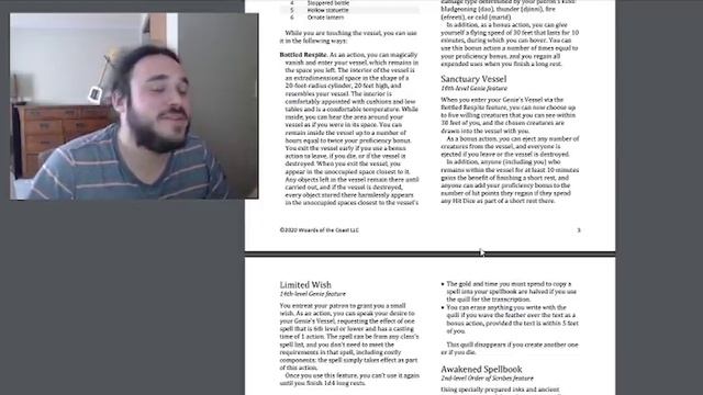 GENIES, GHOSTS AND CALLIGRAPHY??? New Unearthed Arcana! (Subclasses Revisited Review for D&D 5e) смотреть онлайн