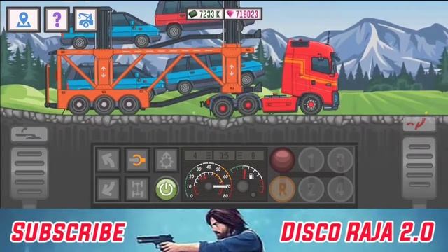 Best Trucker 2 | Cars Transporting | DISCO RAJA 2.O | Android Gameplay| смотреть онлайн