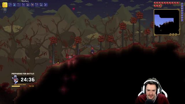 Tenhle boss je pro děti! - Terraria #3 смотреть онлайн