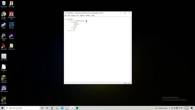 Factorial Tutorial in 60 seconds - Python Program смотреть онлайн