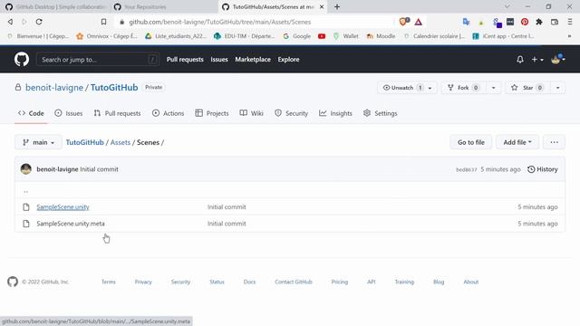 Ajout d'un projet Unity avec GitHub Desktop смотреть онлайн