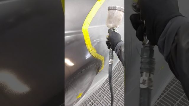 Полный процесс покраски от базы до лака#автомаляр#покраска#автопокраска#малярка#покраскаавто#лак# смотреть онлайн