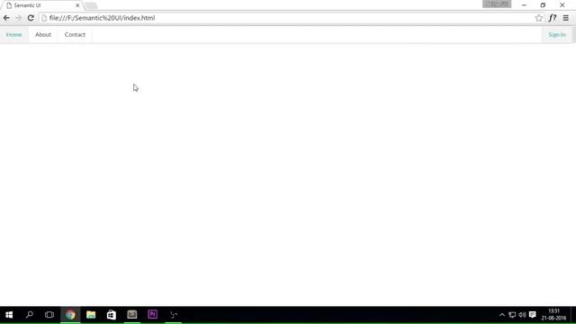 Semantic UI - Menus - Part 6 смотреть онлайн