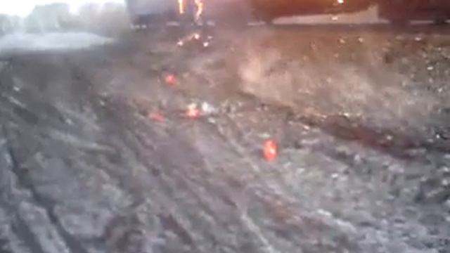 Пожар на перегоне Мыски-Кийзак.MP4 смотреть онлайн