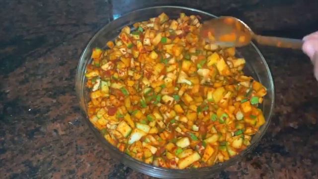 Mango Pickle|மாங்காய் ஊறுகாய்|Instant mango pickle смотреть онлайн