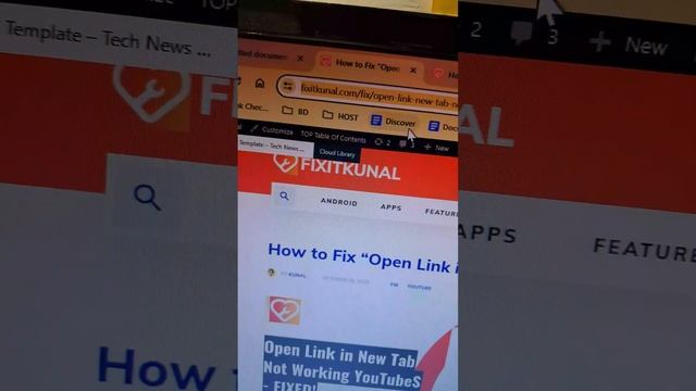 (FIXED) “Open Link in New Tab Not Working YouTube” смотреть онлайн