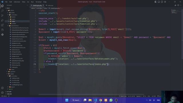 #21. Cek Input dan Cek Login смотреть онлайн