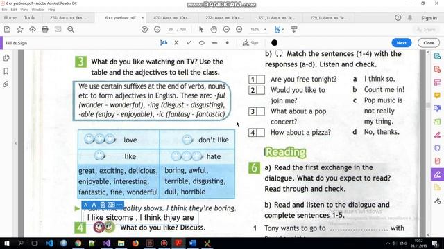 Учебник Spotlight 6 класс. Модуль 4 (a, b, c) смотреть онлайн