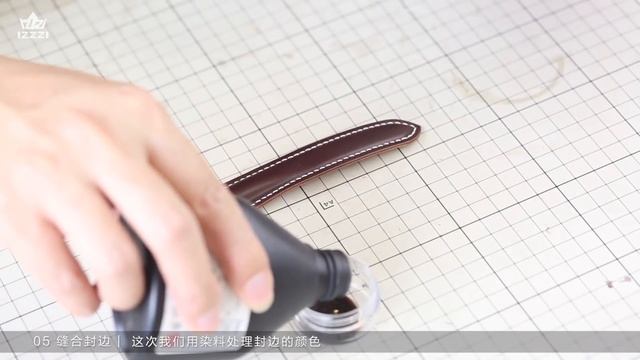 How to Handcraft a Leather Watch Band.来自中国的手工皮具匠人带你纯手工制作皮表带。 смотреть онлайн