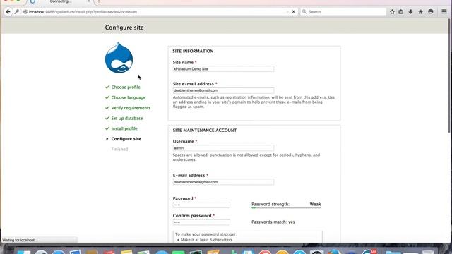xPalladium Drupal Theme - Installing xPalladium смотреть онлайн
