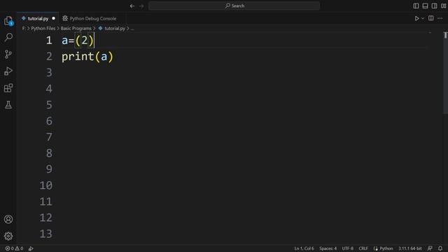 Tuple in Python | Python beginner tutorial in tamil смотреть онлайн