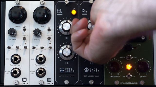 Quick Hits: Pope Audio BAX2020 Classic | 500 Series Baxandall EQ смотреть онлайн
