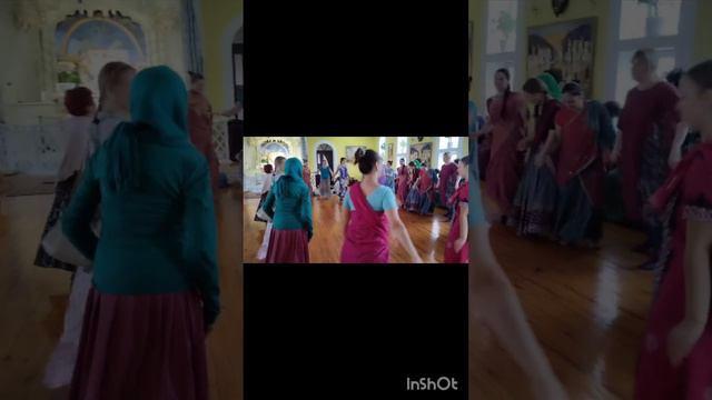 В харьковском храме праздник - приехал бывший президент храма Сахасраджит прабху. смотреть онлайн
