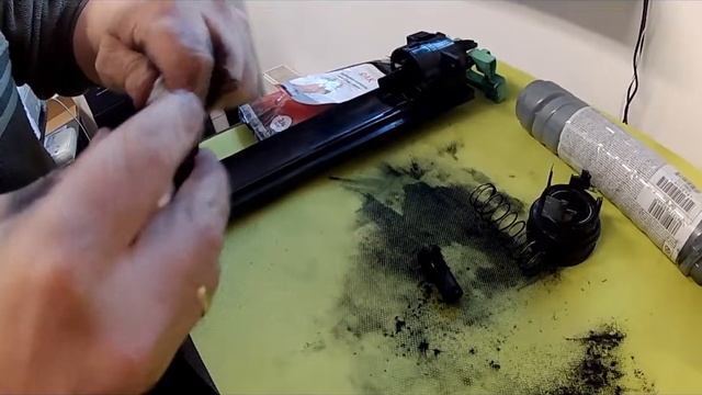 ADD TONER Ricoh MP301 problem Copier смотреть онлайн