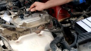 Замена датчика положения распредвала на дв. 4g64. Mitsubishi eclipse 3g. Не заводится на горячую