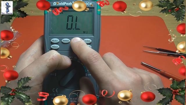 Унылый недообзор мультиметра HoldPeak HP-890CN(True RMS) смотреть онлайн