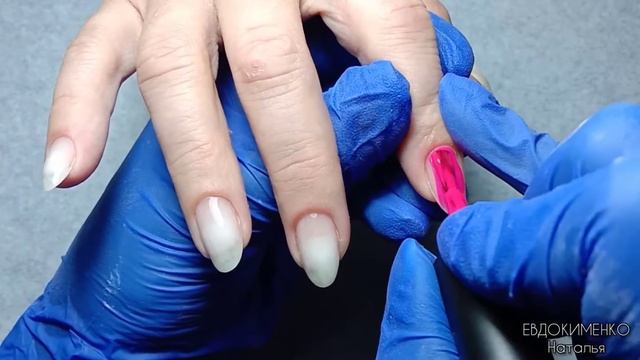 Закат на ногтях за 2 минуты/Простейший дизайн/Комби с ножницами