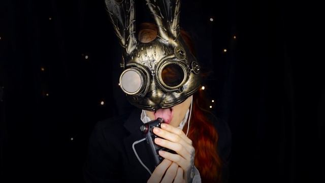 Steampunk🐰 ~ Licking The Tascam Mic Untill It Breaks (R.I.P) [ ASMR ]